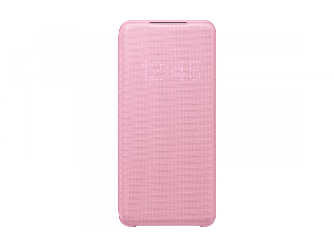 фото Чехол samsung smart led view cover x1 для galaxy s20 pink