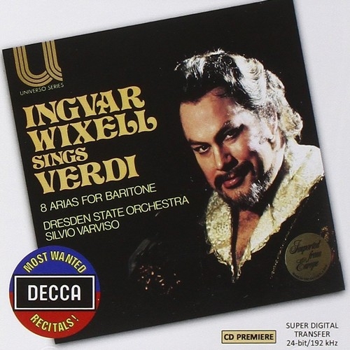 

Wixell, Ingvar Ingvar Wixell Sings Verdi