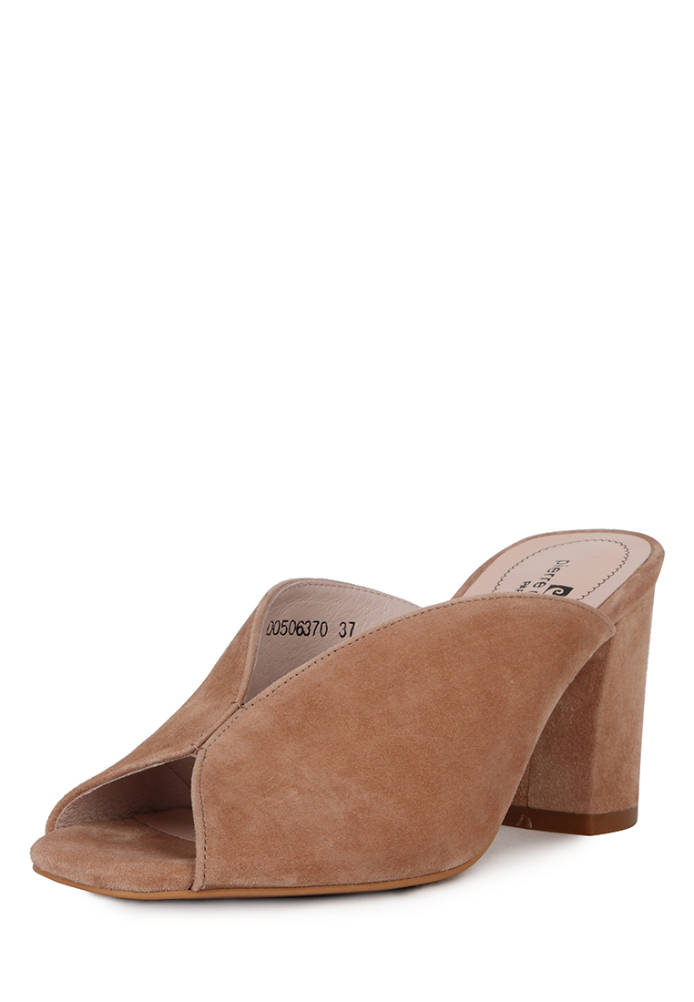 

Мюли женские Pierre Cardin 710017520 бежевые 35 RU, Бежевый, 710017520