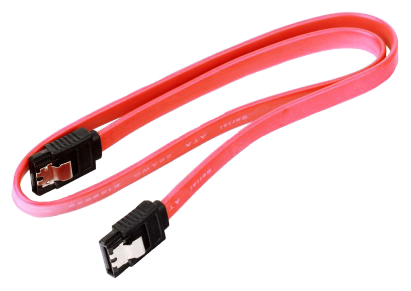 фото Кабель cablexpert sata 7 pin-sata 7 pin, m-m 0,5м red (cc-sata-data)