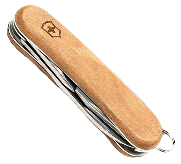 фото Мультитул victorinox evowood 10 2.3801.63 85 мм коричневый, 11 функций