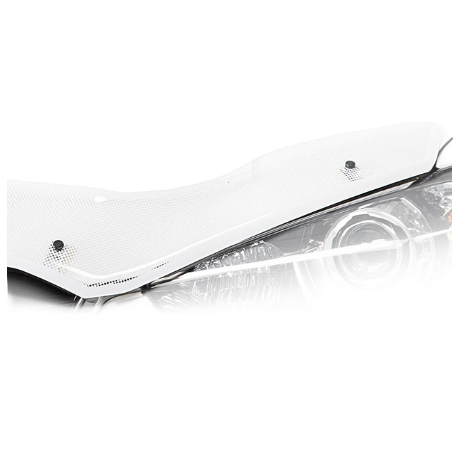 

Дефлектор на капот CA Plastic для Nissan Safari 2005-2007 белый