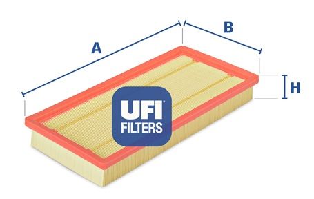 фото Фильтр воздушный двигателя ufi 30.135.00