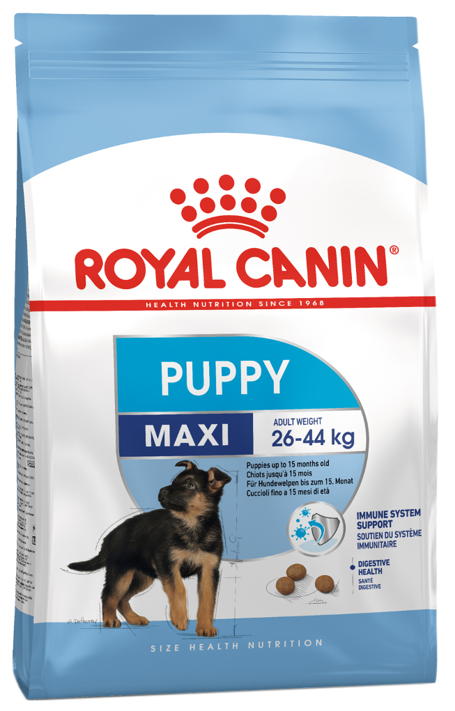 фото Сухой корм для щенков royal canin puppy maxi, птица, рис, 15кг