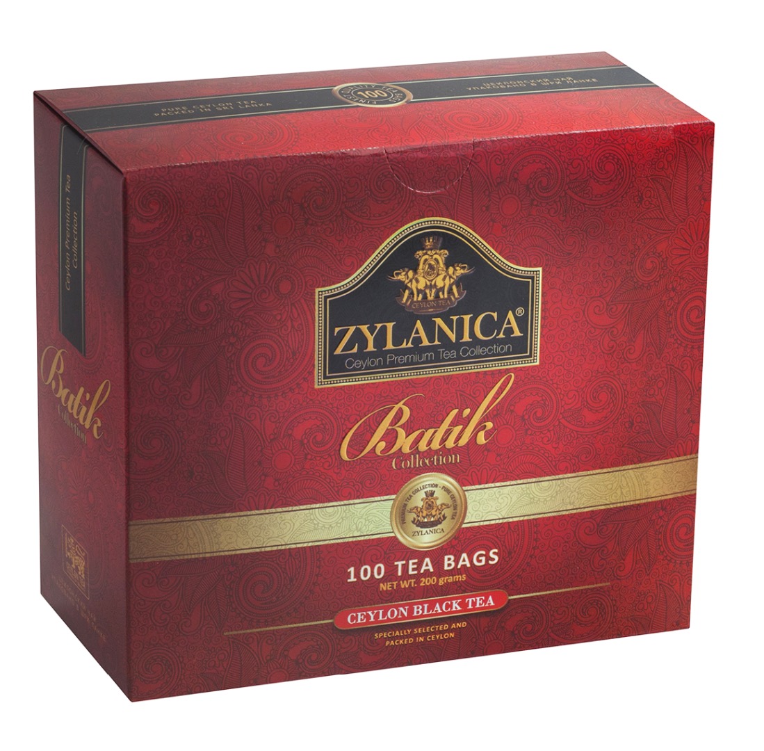 Чай черный Zylanica batik design 100 пакетиков