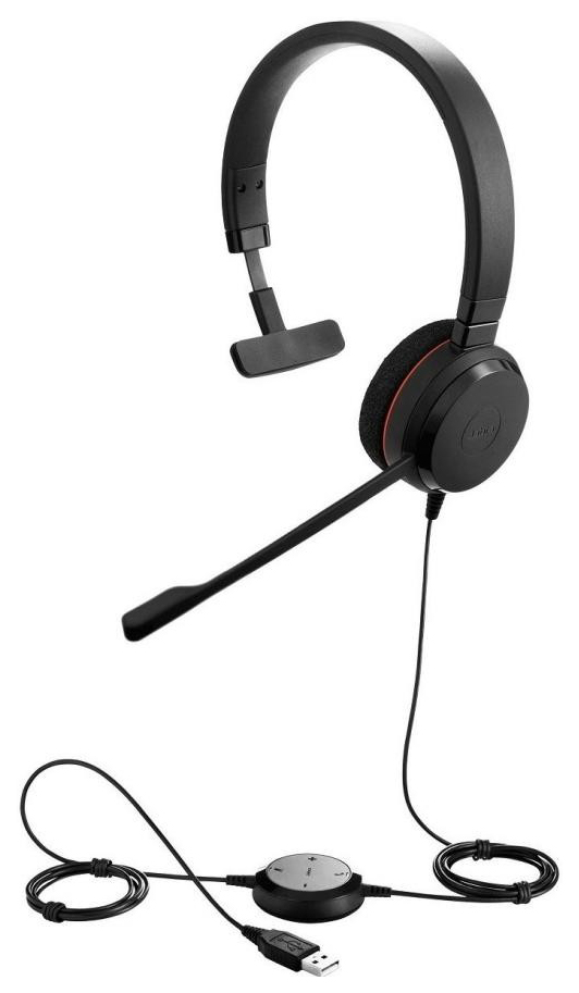 фото Гарнитура jabra evolve 20 ms mono usb black