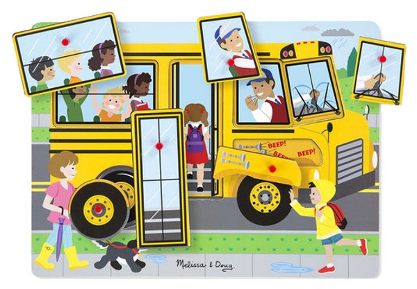 фото Пазл melissa & doug машина 6 деталей