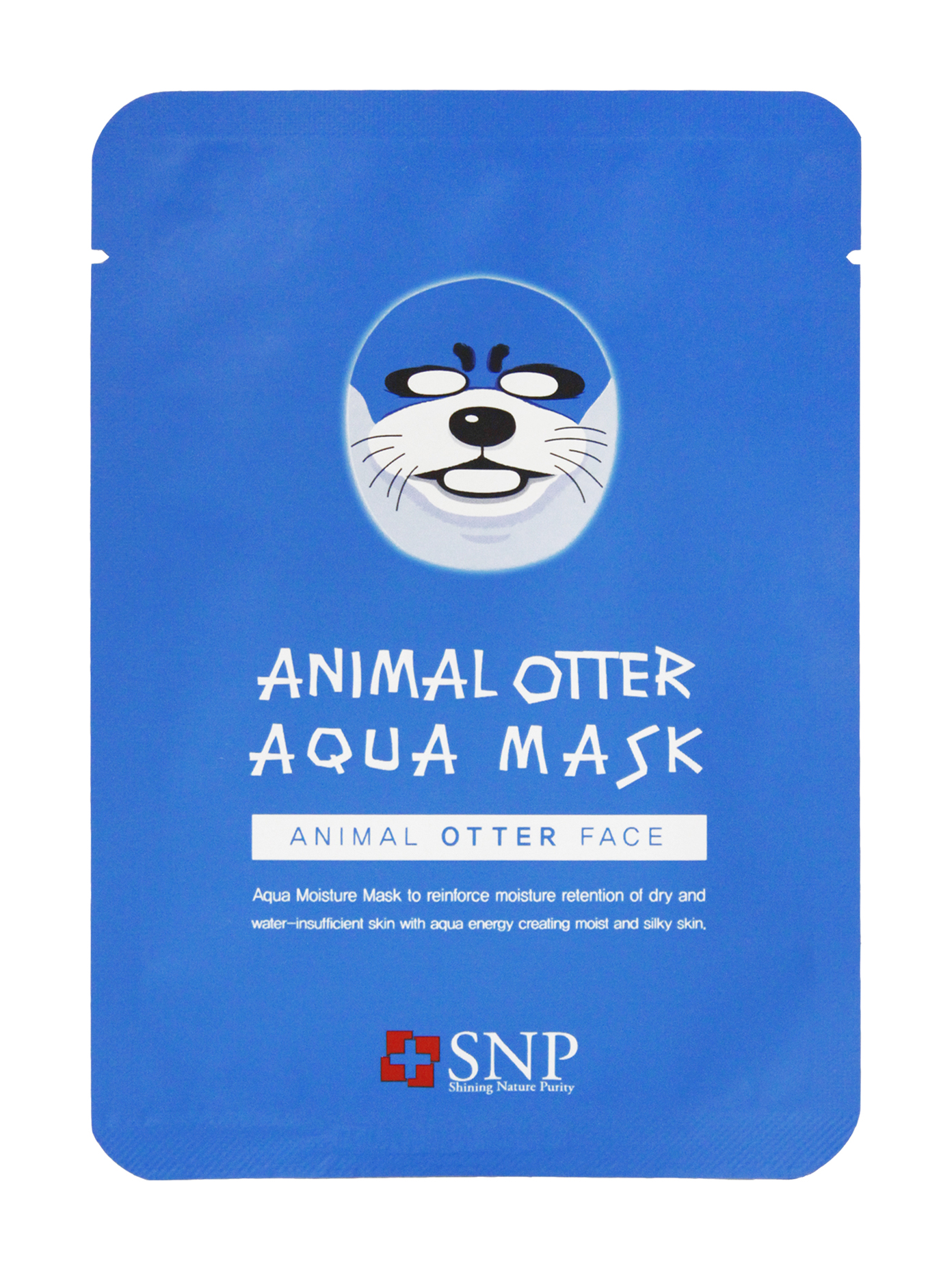 фото Маска для лица snp animal otter aqua mask 25 мл