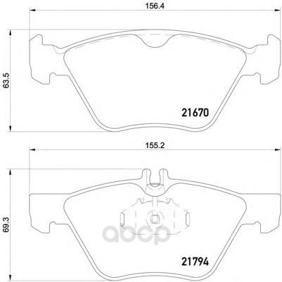 

Колодки тормозные дисковые, комплект Hella 8DB355007-861