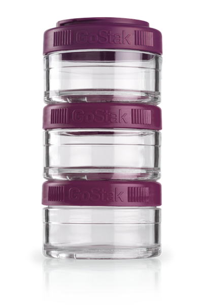 

Контейнеры BlenderBottle GoStak 3 контейнера x 60 мл Plum сливовый