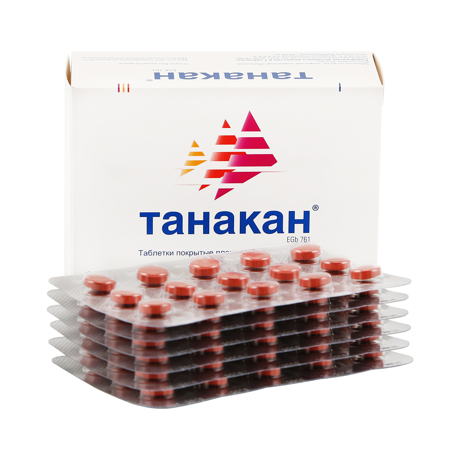 фото Танакан таблетки 40 мг 90 шт. beaufour ipsen pharma