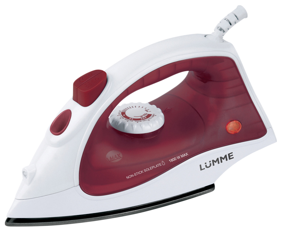 фото Утюг lumme lu-1130 white/red