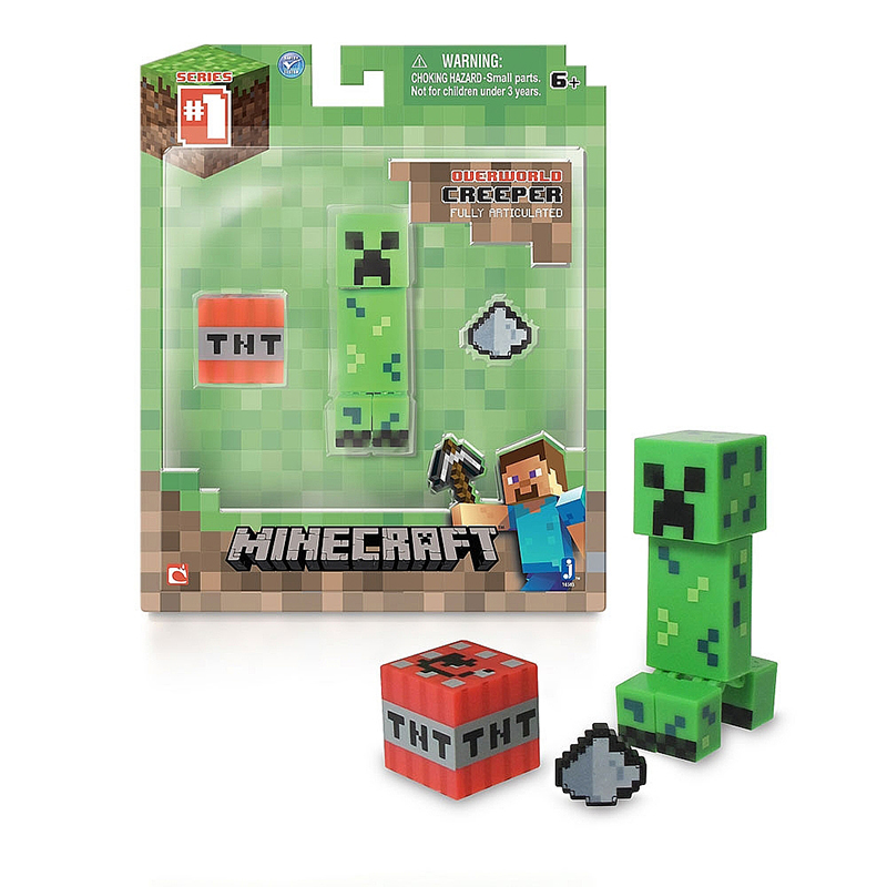 Фигурка Jazwares Games: Minecraft: Creeper