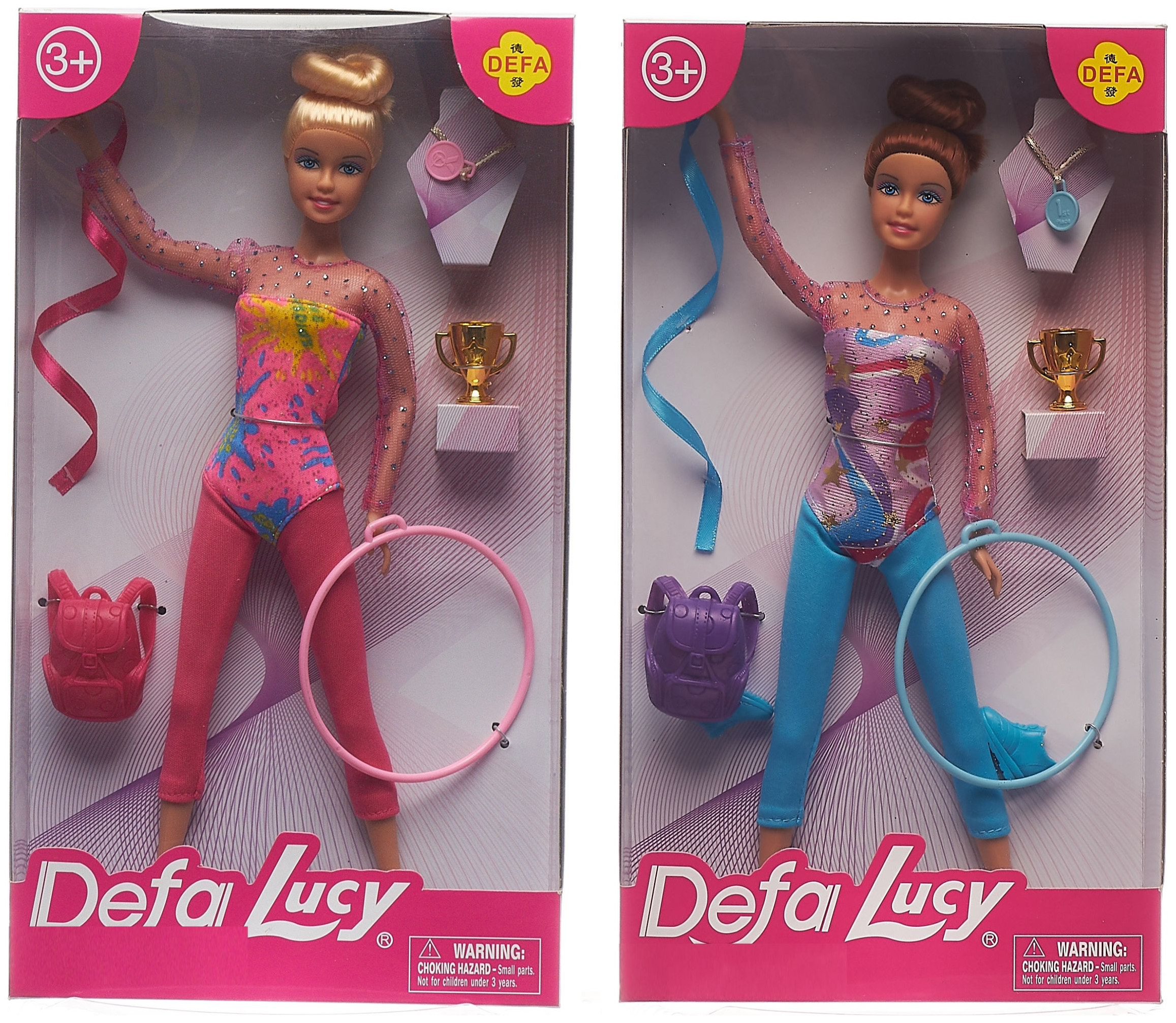 

Кукла Defa Lucy Чемпионка с аксессуарами 5 предметов 8352