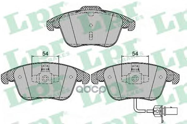 

Комплект тормозных колодок Lpr 05P1391