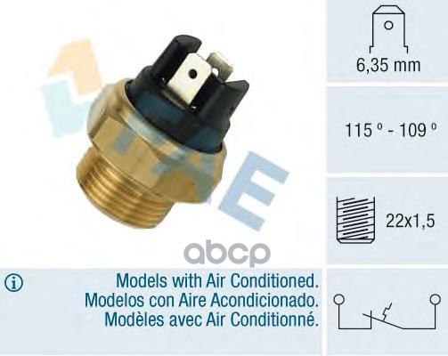 фото Датчик включения вентилятора fae 36280