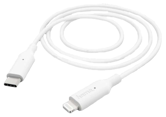 фото Кабель hama 183295 lightning 1м white