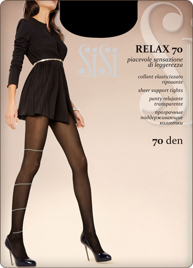 

Колготки женские Sisi RELAX телесные  (S, Телесный, RELAX