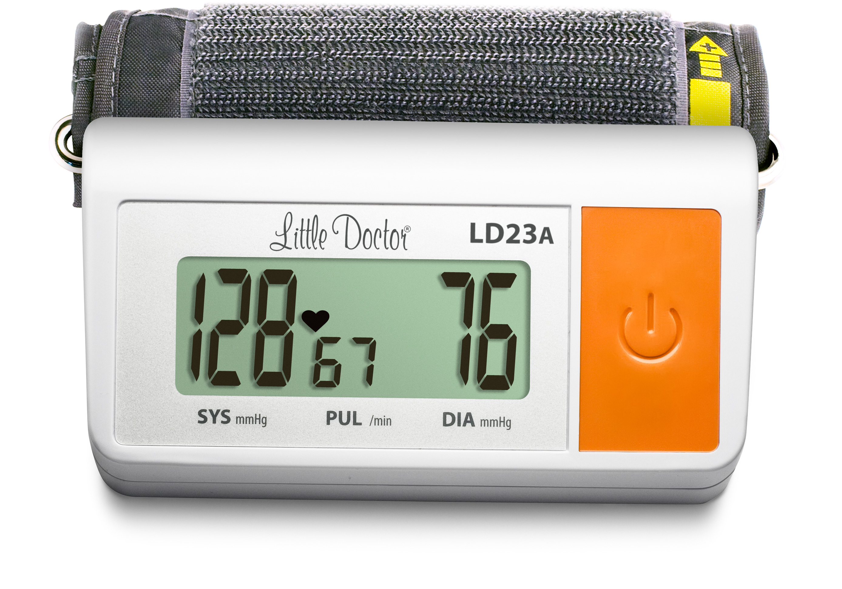 LD23A с адаптером и увеличенной манжетой, Тонометр Little Doctor Electronic LD23A автоматический с адаптером и увеличенной манжетой, серый  - купить