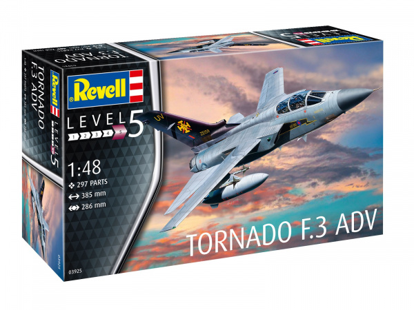 

Сборная модель Revell всепогодный дальний перехватчик tornado f 3 adv