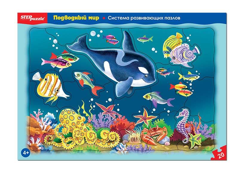 

Пазл Step Puzzle 20 деталей
