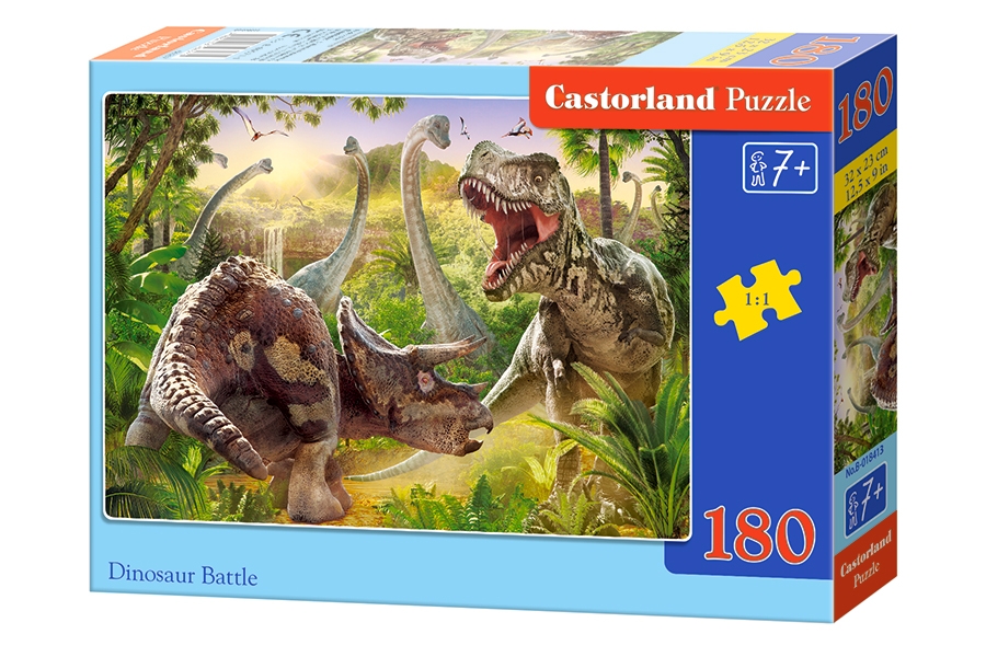 

Пазл Castorland динозавр 180 деталей