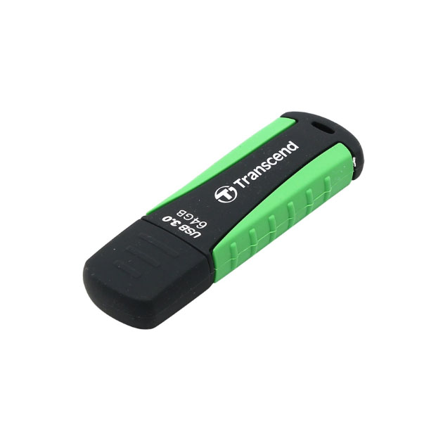 Флешка Transcend JetFlash 810 64ГБ Black/Green (TS64GJF810)