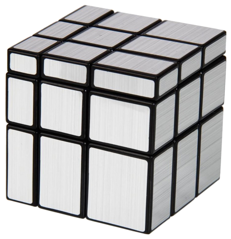 Головоломка PlayLab Зеркальный Кубик 3х3 Серебро головоломка playlab зеркальный кубик 2х2 серебро