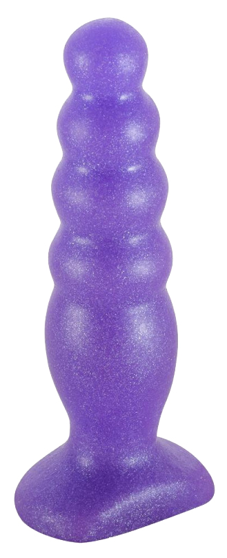 фото Анальный стимулятор lola toys large bubble plug фиолетовый 14,5 см