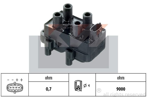 

Катушка зажигания KW 470 389