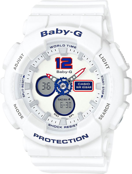 фото Наручные часы кварцевые женские casio baby-g ba-120tr-7b