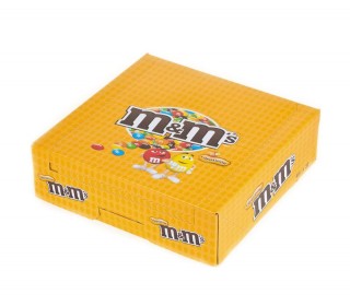 Конфеты драже M&M's, Арахис, Шоубокс, 45гр * 32шт.