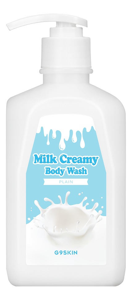 фото Гель для душа milk creamy body wash_plain 520гр g9skin