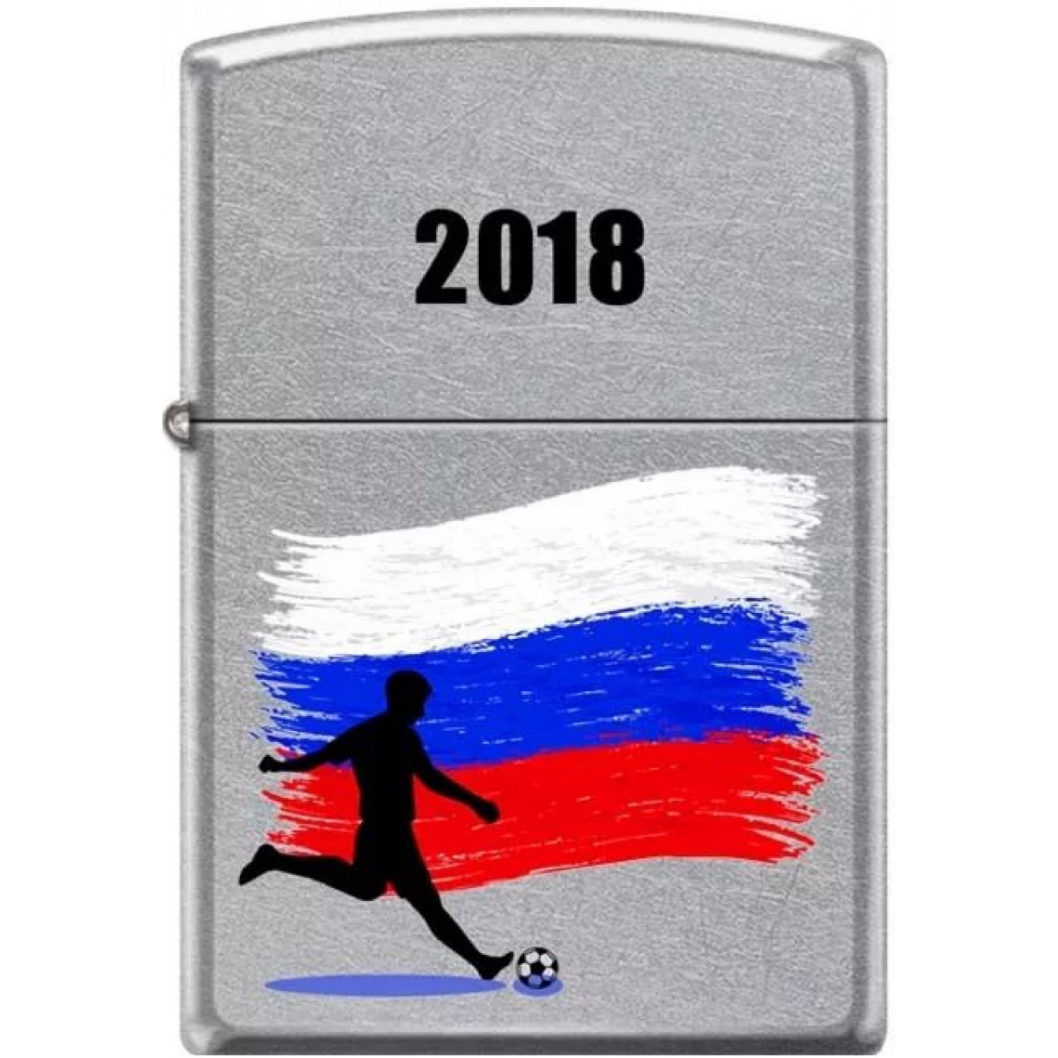 

Бензиновая зажигалка Zippo Russian Soccer Street Chrome, Russian Soccer