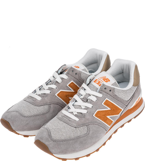 

Кроссовки мужские New Balance ML574MDG/D серые 10 US, Серый, ML574MDG/D