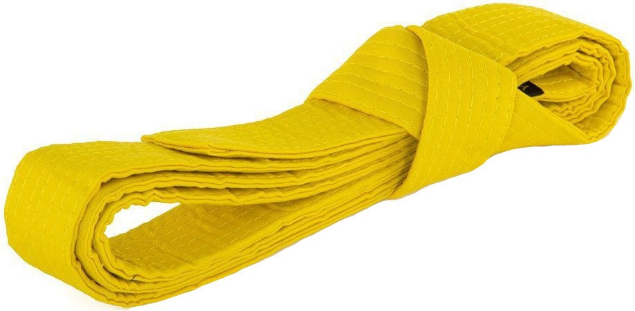 фото Пояс для кимоно желтый nobrand