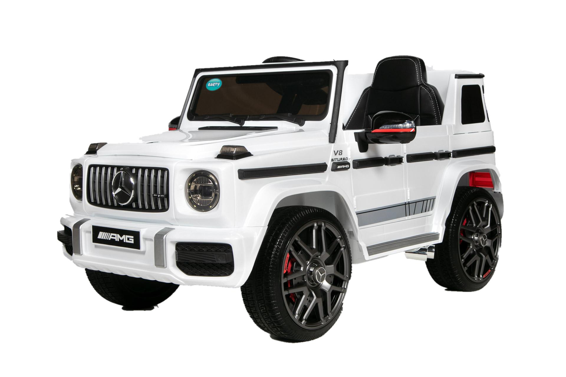 

Электромобиль BARTY Mercedes-Benz G63 AMG BBH-0003, Белый, Mercedes-Benz