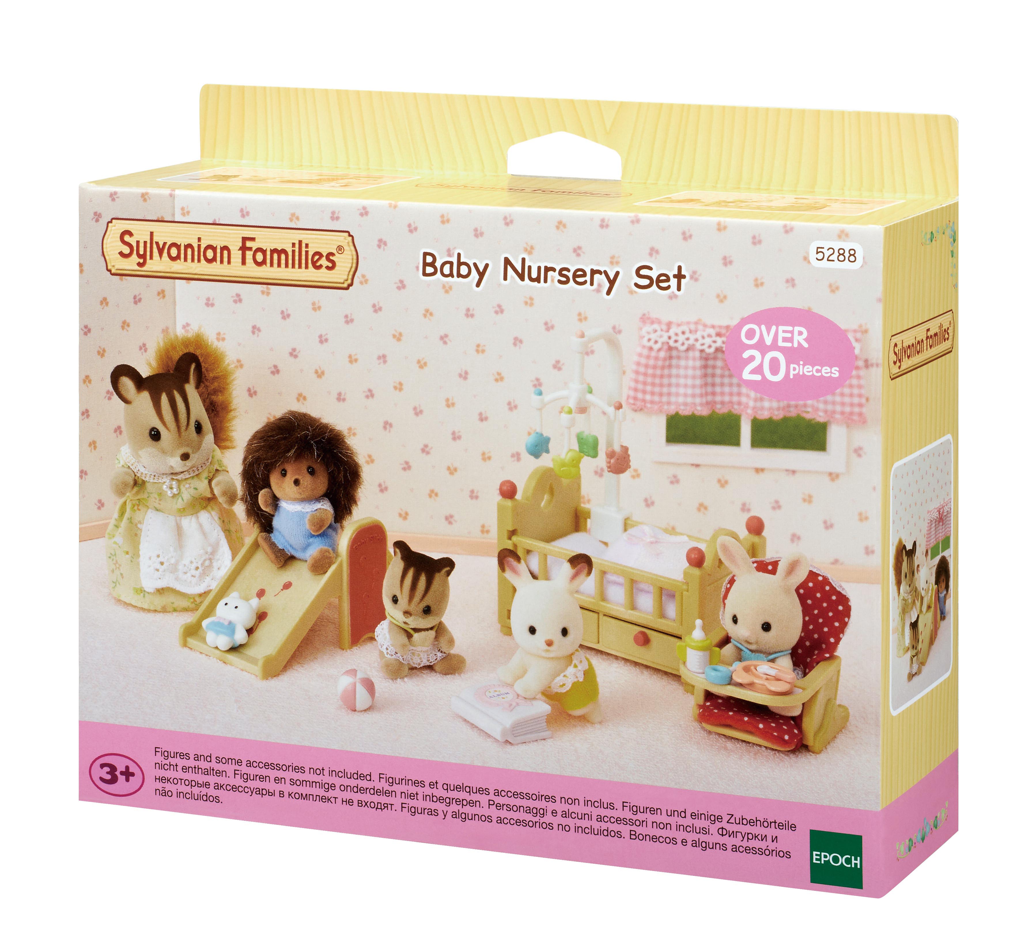 фото Игровой набор sylvanian families детская комната и горка