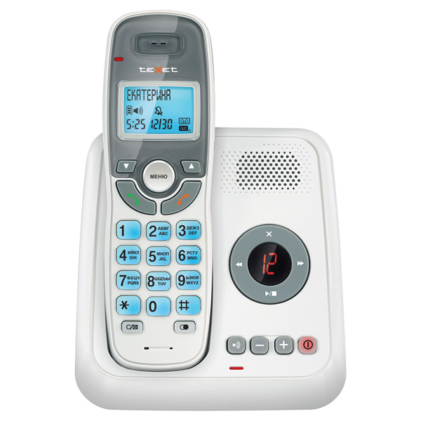 

DECT телефон TeXet TX-D6955A белый, серый, TX-D6955A