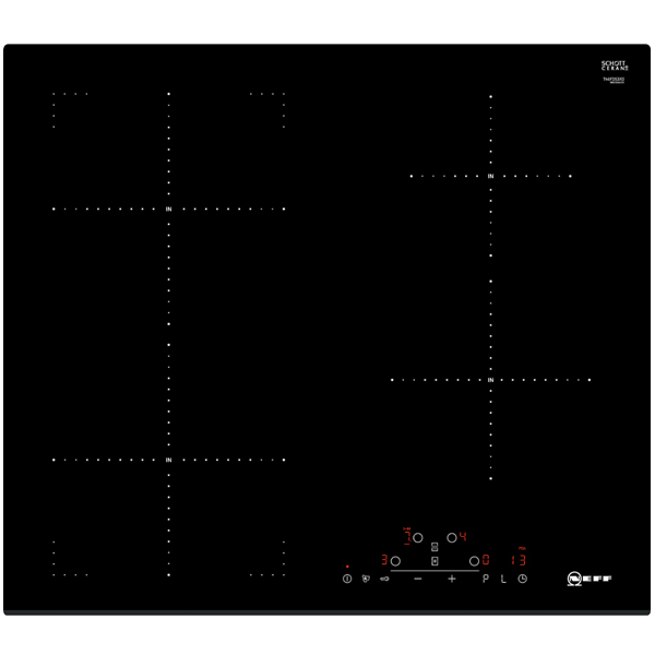 фото Встраиваемая варочная панель индукционная neff t46fd53x0 black