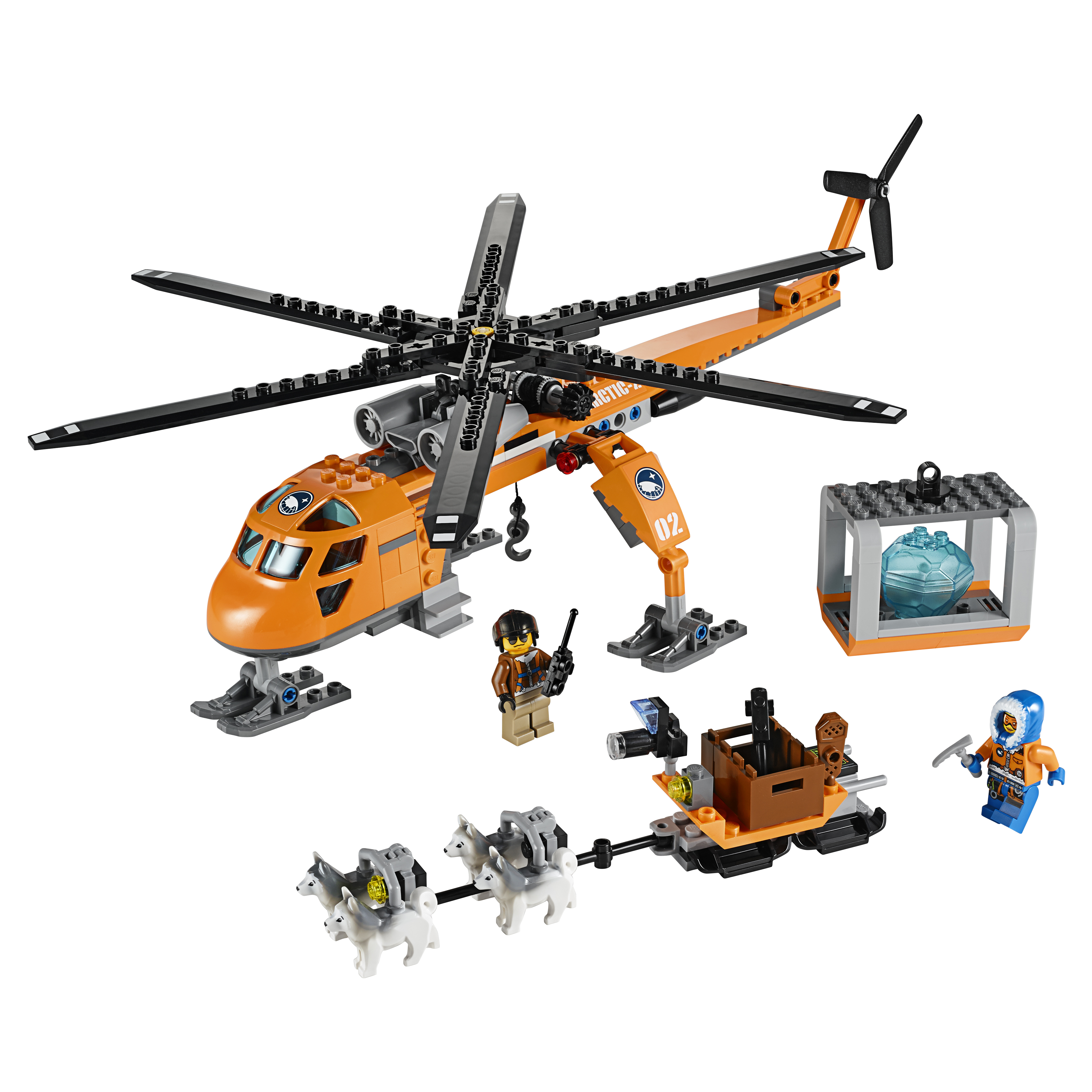 Конструктор LEGO City Arctic Арктический вертолёт (60034)