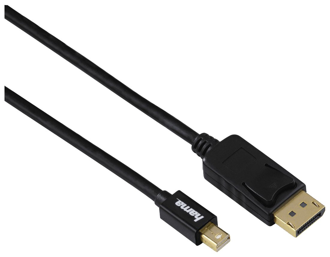 фото Кабель hama displayport-mini displayport, m-m 1,8м black (h-54563)