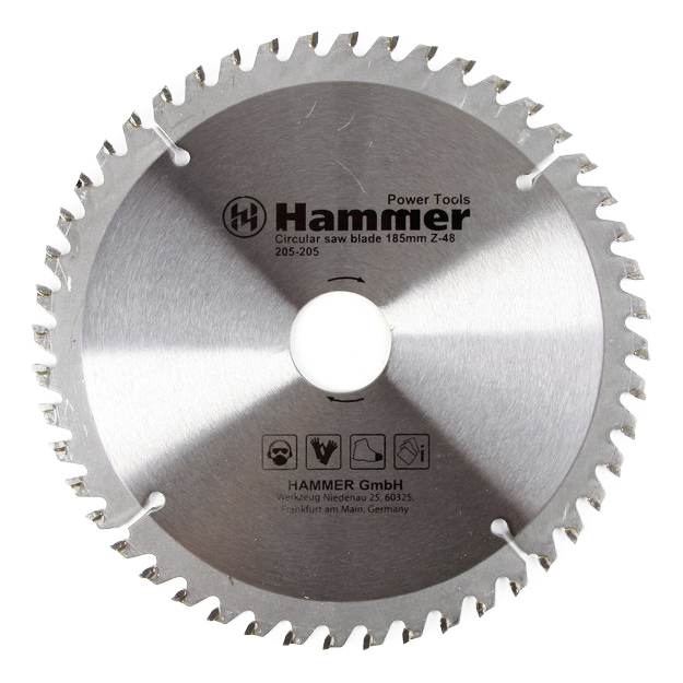 фото Пильный диск по ламинату hammer 30676