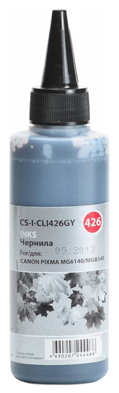 Чернила для струйного принтера Cactus CS-I-CLI426GY серый