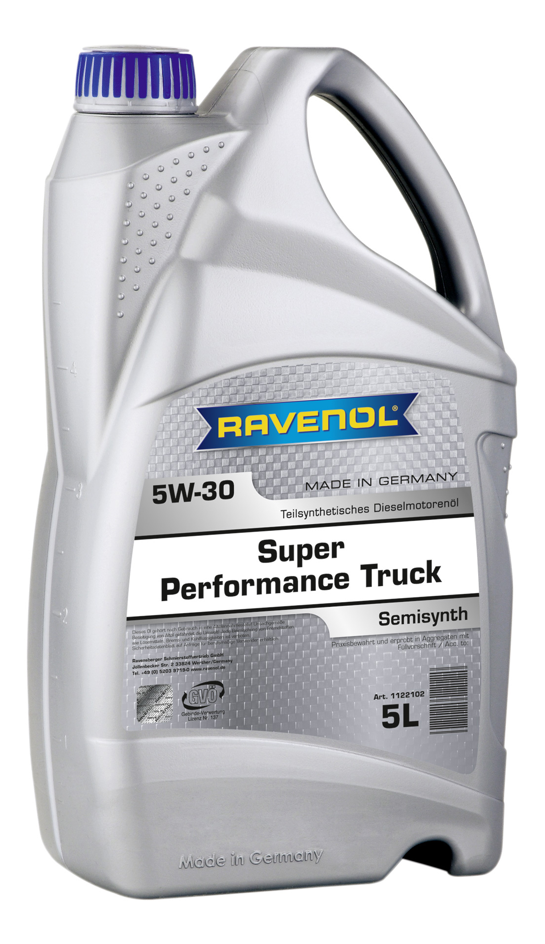 фото Моторное масло ravenol super performance truck sae 5w-30 5л