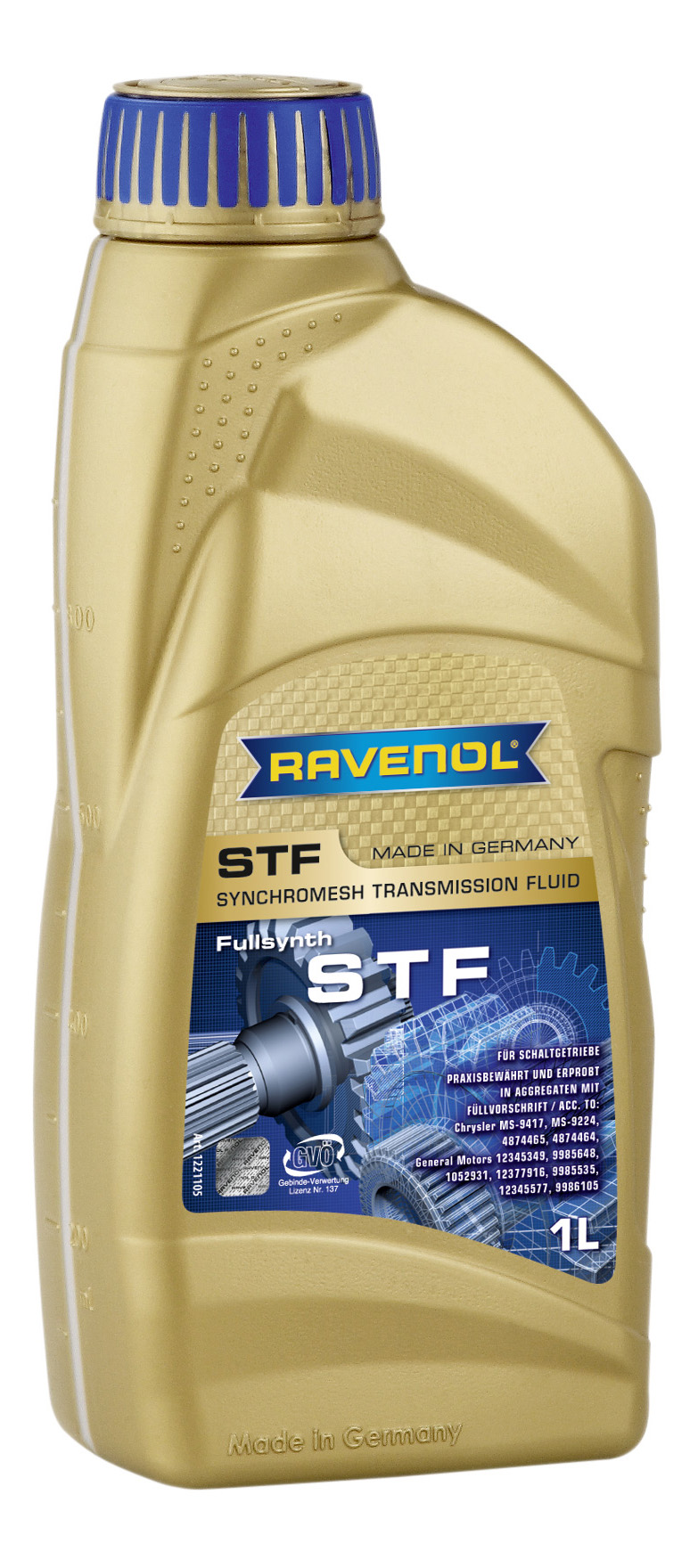 фото Трансмиссионное масло ravenol stf synchromesh transmission fluid 1л 1221105-001-01-999