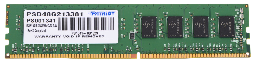 

Оперативная память PATRIOT PSD48G213381, Signature Line