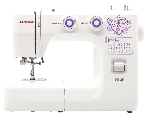 Швейная машина Janome PS-25 швейная машина светодиодная лампа 30 бусин gooseneck рабочий свет с магнитным основанием ес plug ac110 250v