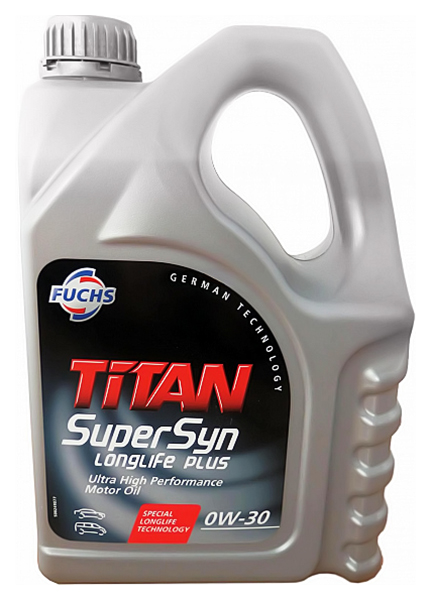 Моторное масло Fuchs Titan SuperSyn Longlife Plus 0W30 4л