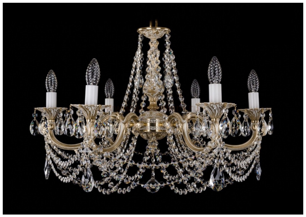 

Люстра подвесная Bohemia Ivele Crystal 1702/6/265/C/GW, 1702/6/265/C/GW